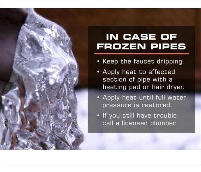 frozen pipes with tips on how to prevent 